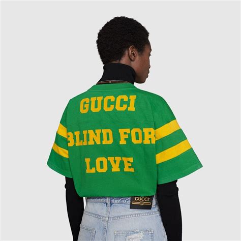 gucci blind for love t shirt rainbow|Gucci 2021 'Blind For Love' T.